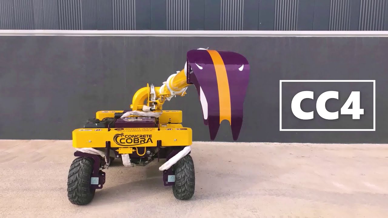 ROYALMAC CC4 - CONCRETE COBRA PLACER