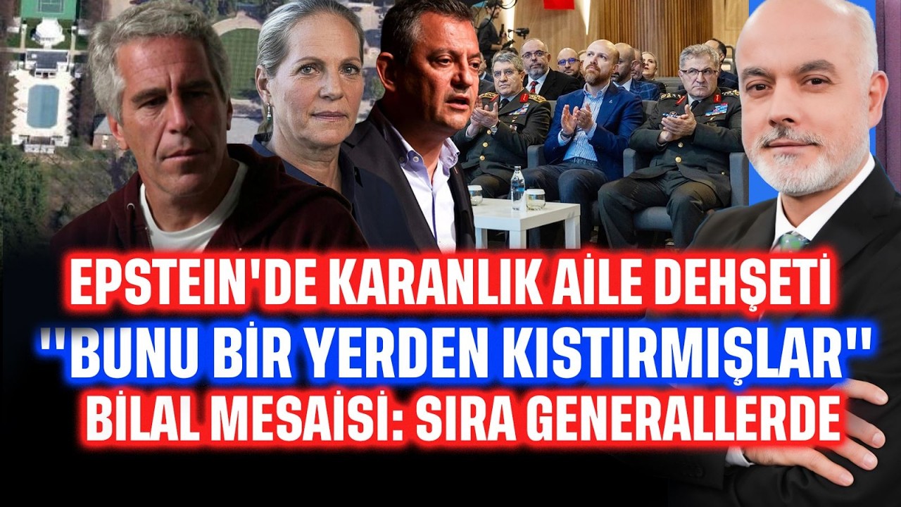 Epstein'de Karanlık Aile Dehşeti... 