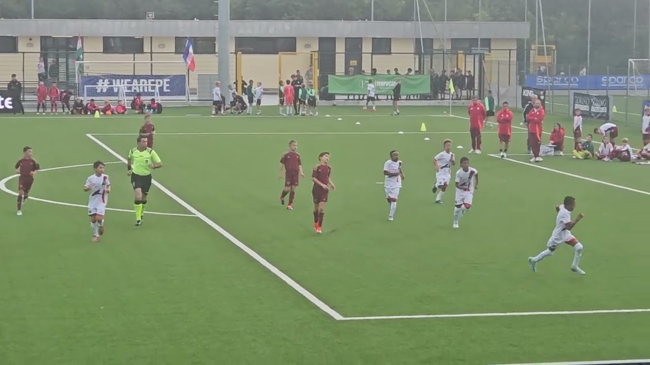 U11 vs AS ROMA (tournoi settimo torinese 🇮🇹) 1ère mi-temps