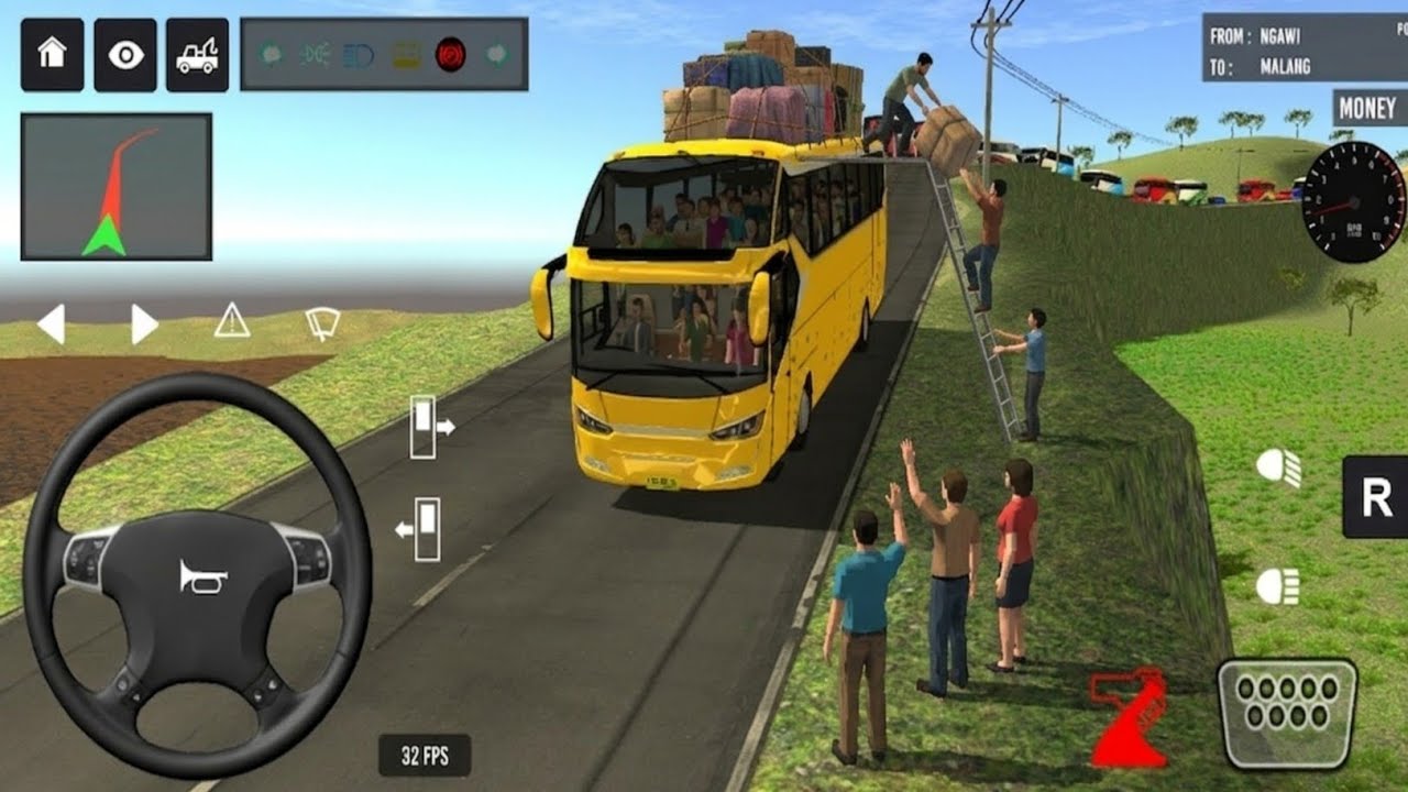 😱Bus simulator indonesia ll new euro coach bus simulator indonesia l 💥#bussimulatorindonesia #games 