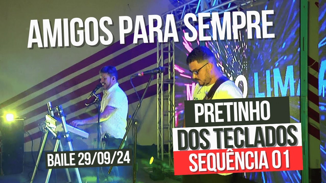 Bailão com Pretinho dos Teclados baile no Amigos para Sempre do Cantagalo #sequência 01