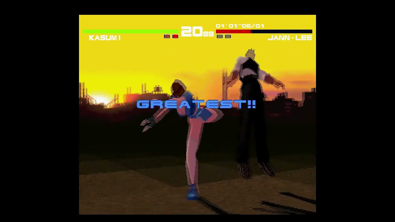 PS デッド オア アライブ（TOURNAMENT）クリア かすみ編