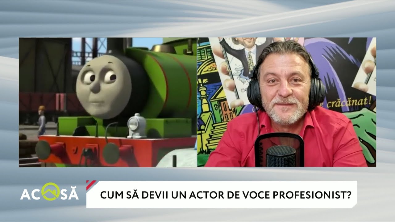 Sebastian Lupu - vocea românească a desenelor animate. 