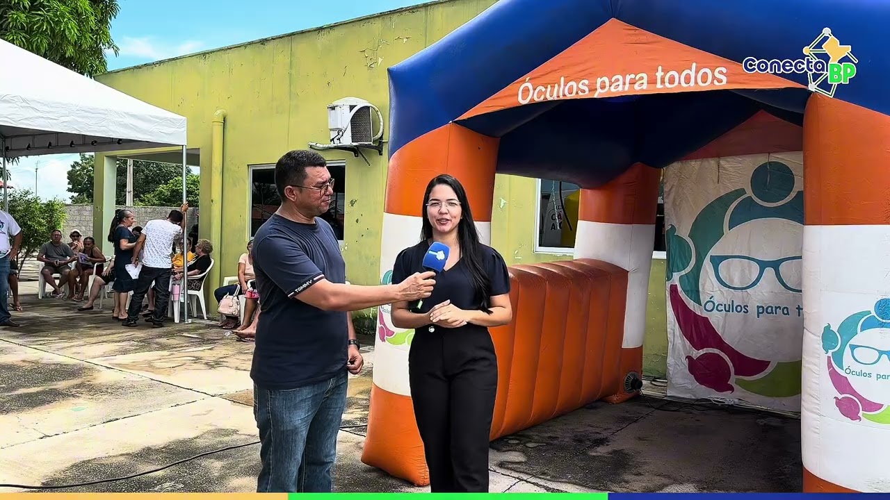O Conecta BP foi até o CRAS Luiz Batista de Moraes acompanhar o primeiro dia do Projeto Visão em Dia