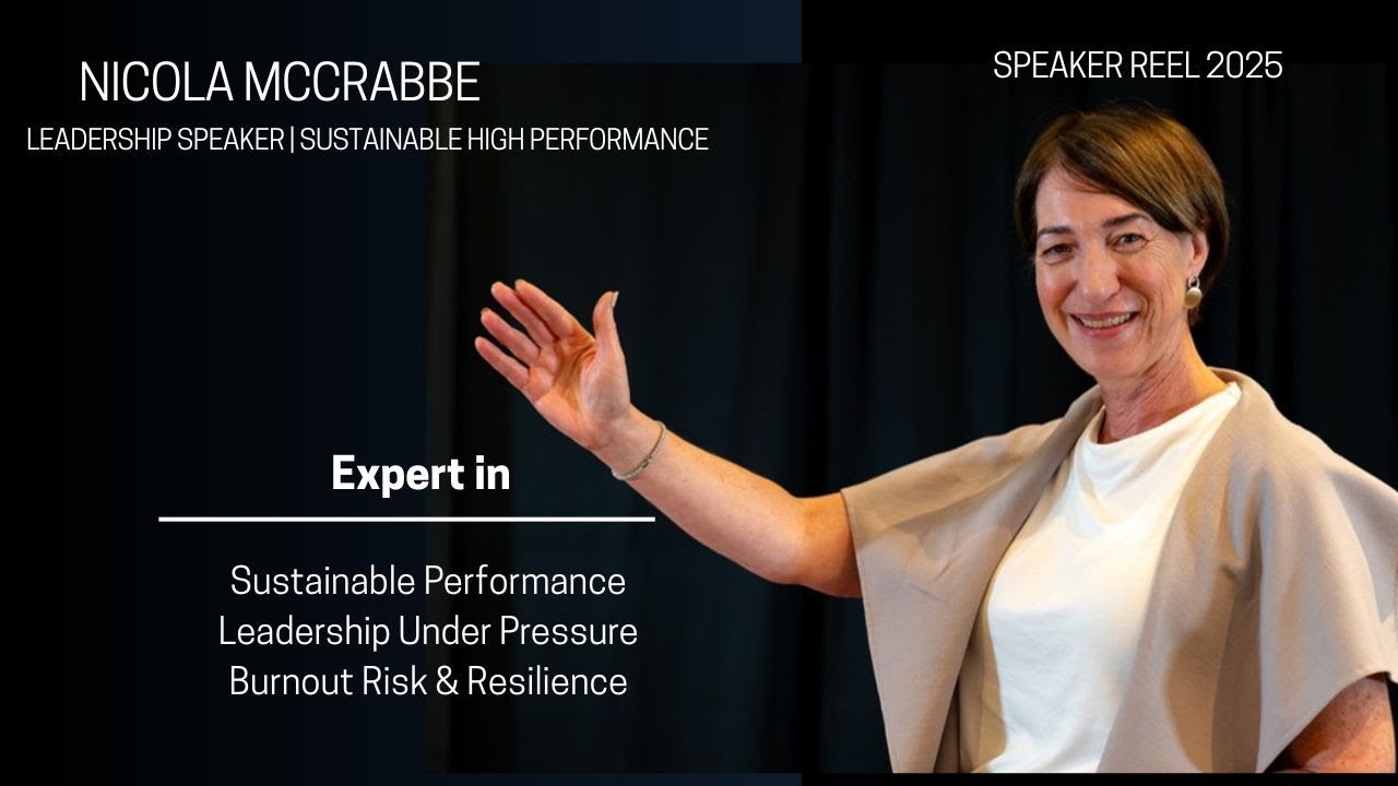 Speaker Reel Nicola McCrabbe 2025