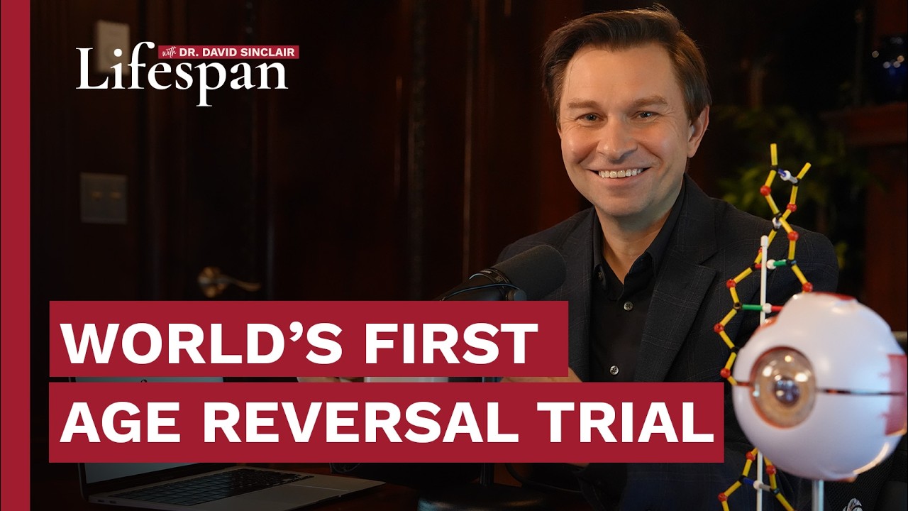 Inside the World&rsquo;s First Age Reversal Trial&nbsp;| Lifespan with Dr. David Sinclair - S2, Ep. 4