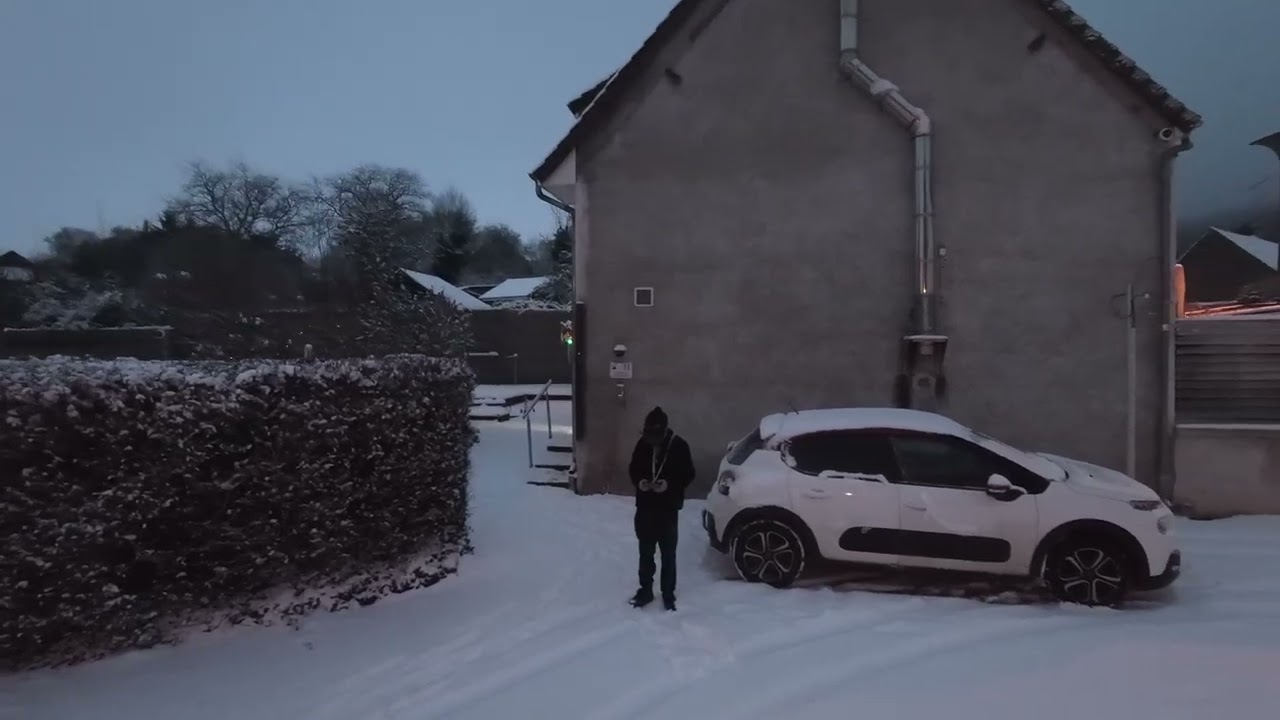 Entraînement drone hiver