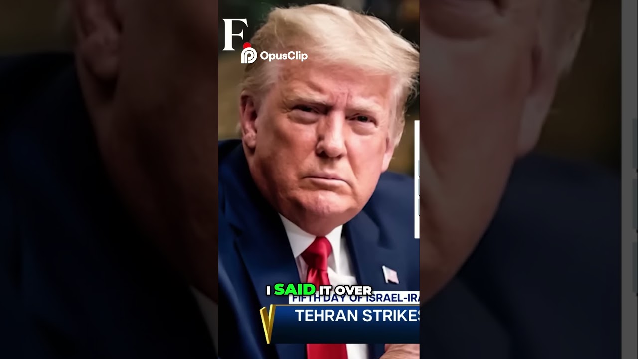 🚨 Trump Warns: &ldquo;Evacuate Tehran Immediately&rdquo; | No Nuclear Weapons for Iran!