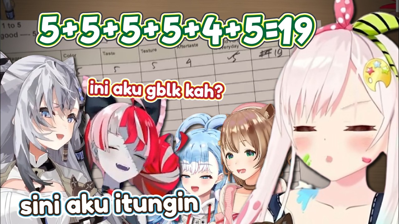 Iofi Ketika Dihadapakan Dengan Matematika (w/ Zeta, Ollie, Risu, Kobo)