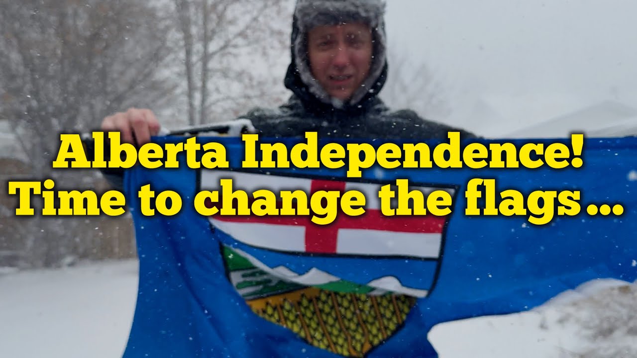 Alberta Independence!Time to change the flags...