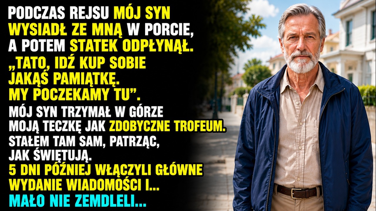 Syn zostawił mnie w porcie podczas zakup&oacute;w &mdash; 5 dni p&oacute;źniej zobaczył mnie w TV