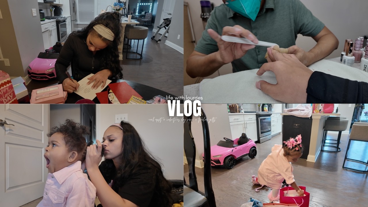 VLOG: Valentine's Day Prep + Nails + Teacher Gifts + Pair Eyewear + Potty Training Advice