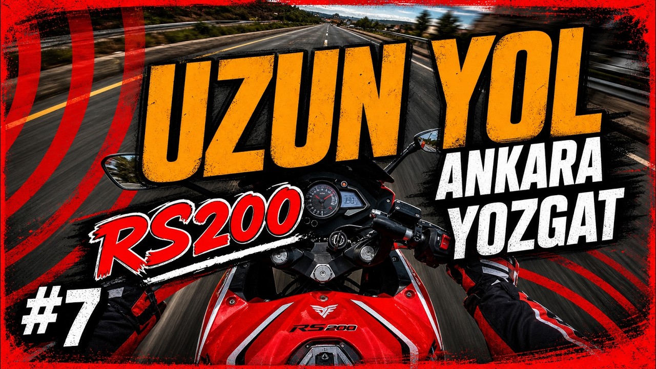 ANKARA - YOZGAT UZUN YOL | SÜRPRİZ BAYRAM ZİYARETİNE GİTTİM | MOTOVLOG #7