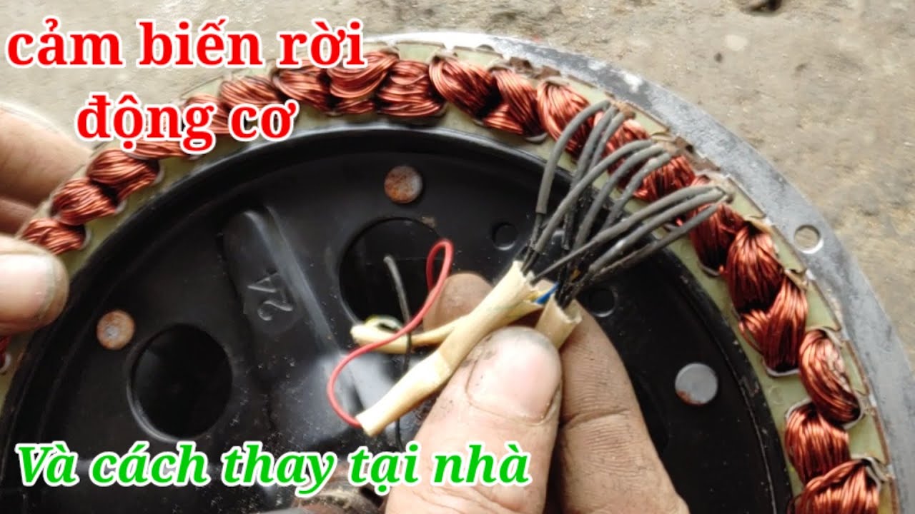 Hướng dẫn thay chíp rời,chíp dây,mắt động cơ xe đạp điện|@Xe Điện Thiên Phát