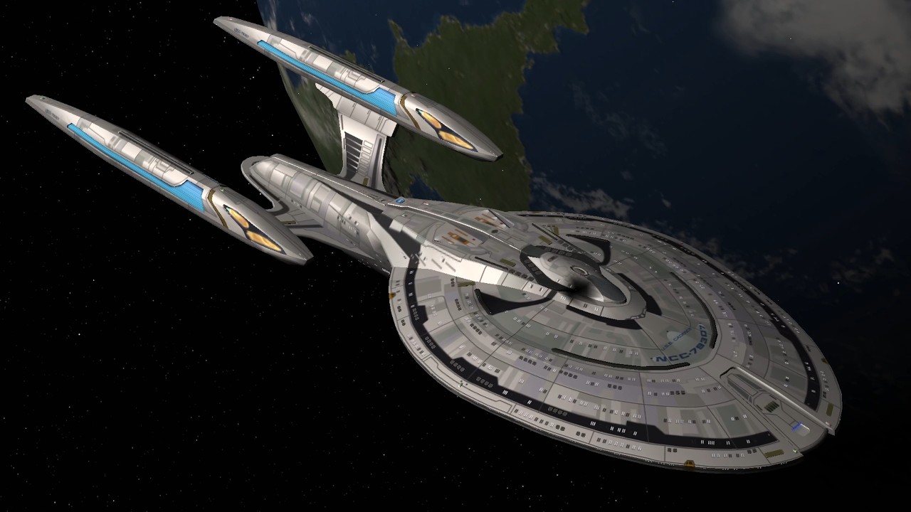 SFRD's Legacy Class vs The Picard Era Inquiry Class | Star Trek Bridge Commander