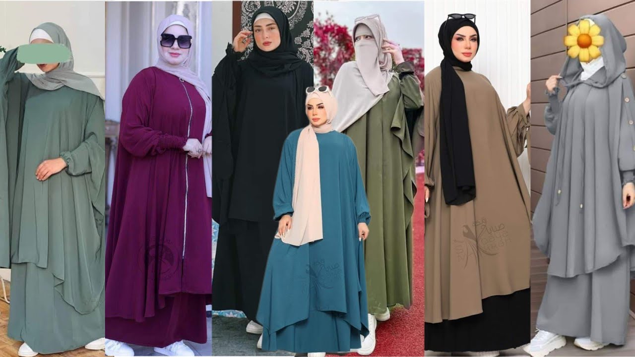 اخر صيحات موضة الحجاب الشرعي ♥️