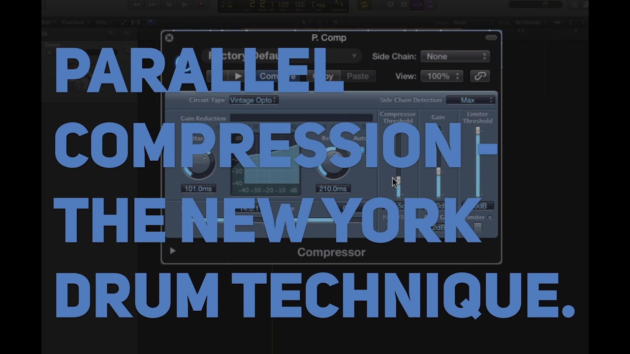How to: Parallel compression - New York drums