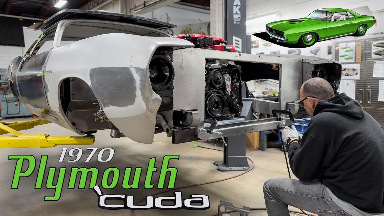Сталь и конструкция: поддержка ядра Hellcat Cuda Custom Core 70 (Эпизод 8)