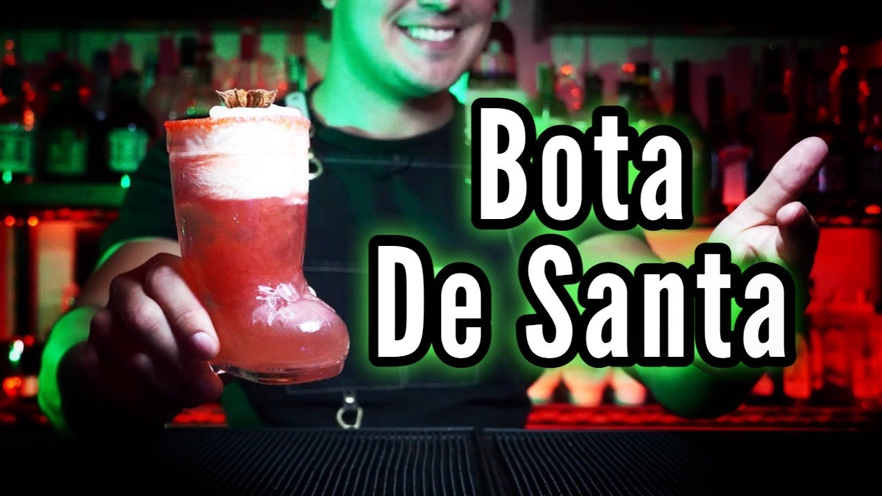 🎄 Cocktail Bota de Santa 🎅🏻 #short BEBIDA Navidad ✨