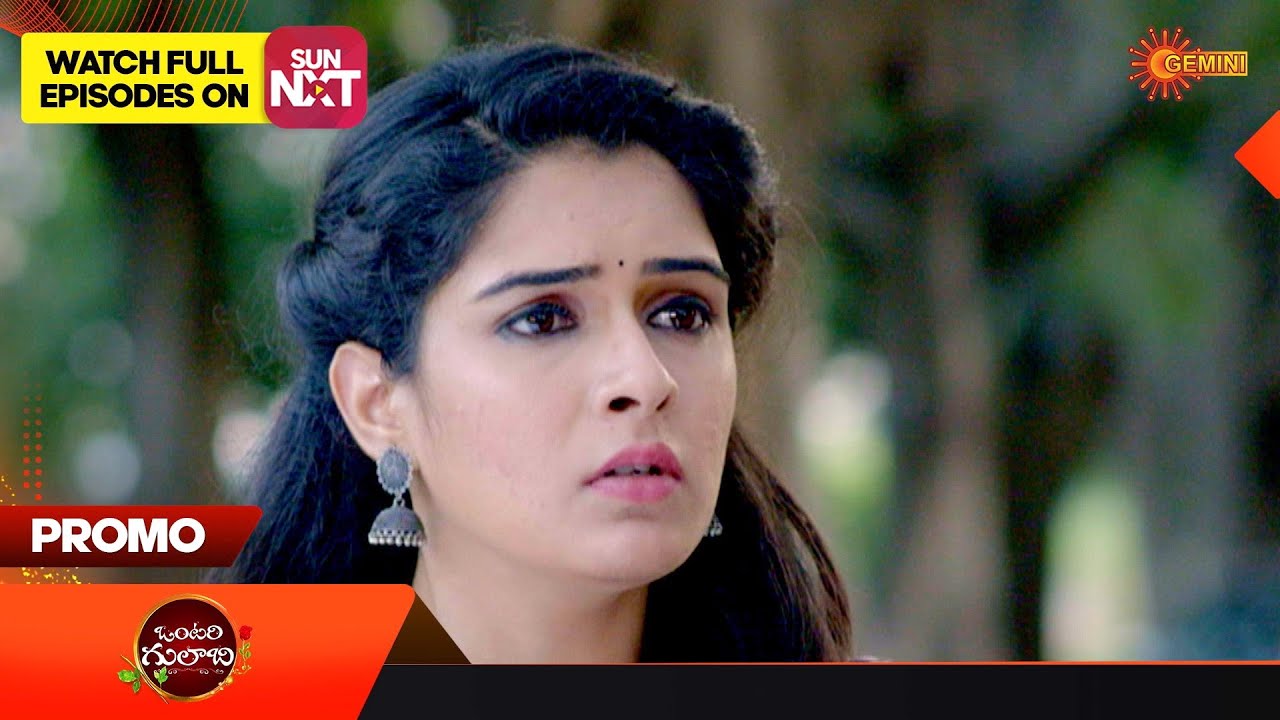 Vontari Gulabi - Promo |  09 June 2023  | Telugu Serial | Gemini TV