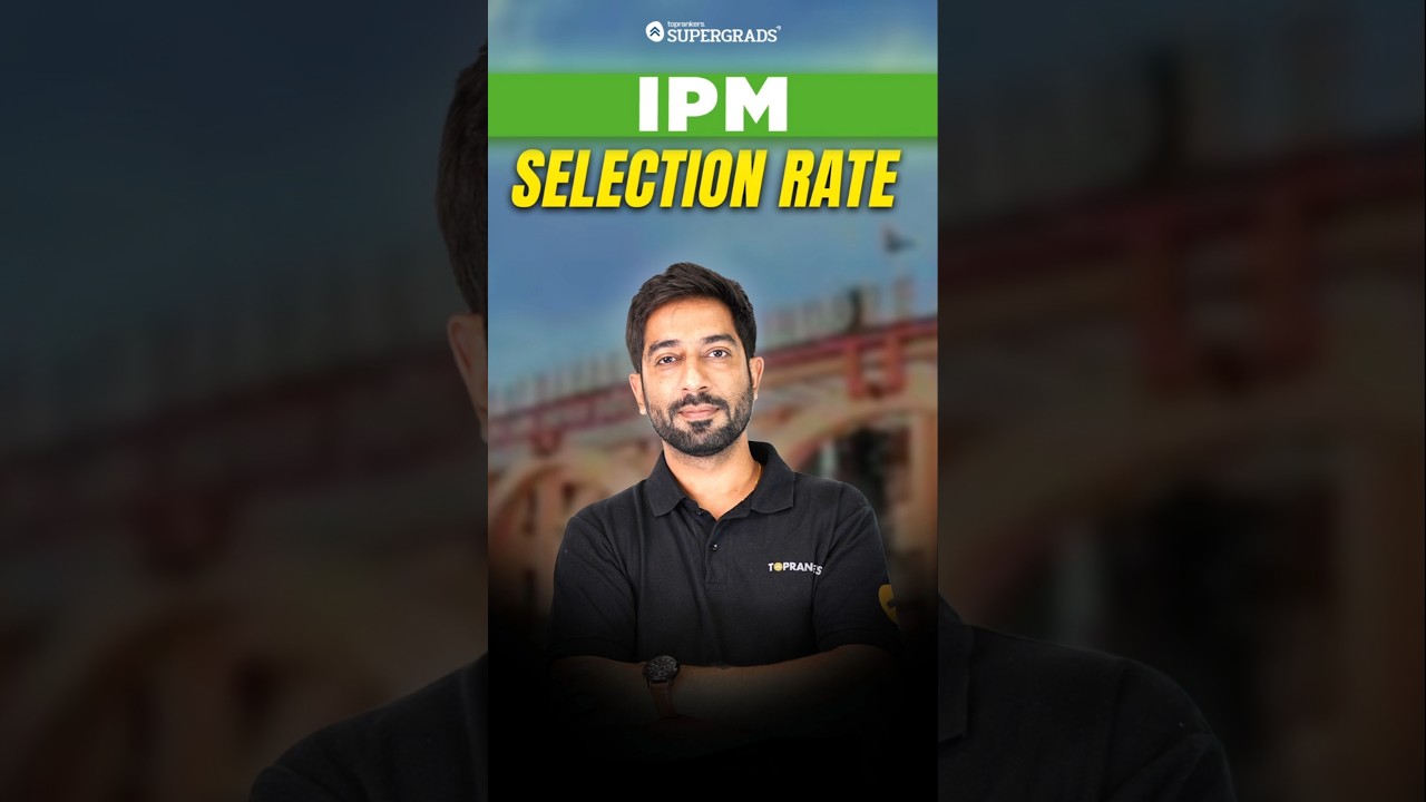 IPM Selection Rate 2025 🔥 | How Tough Is IPMAT to Crack? #shorts
