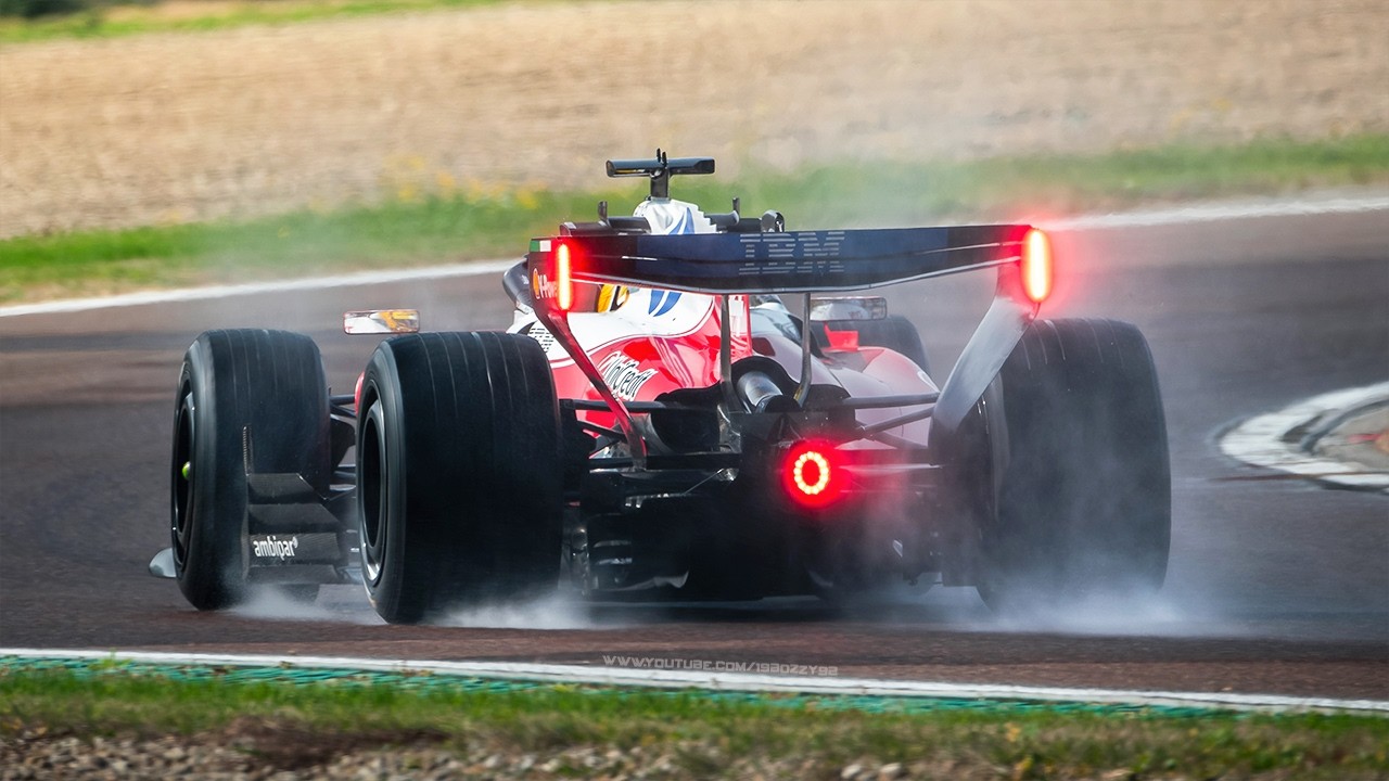 Ferrari SF-26 x Lewis Hamilton in action at Fiorano Circuit for a Pirelli F1 Wet Tyres 2027 Test!
