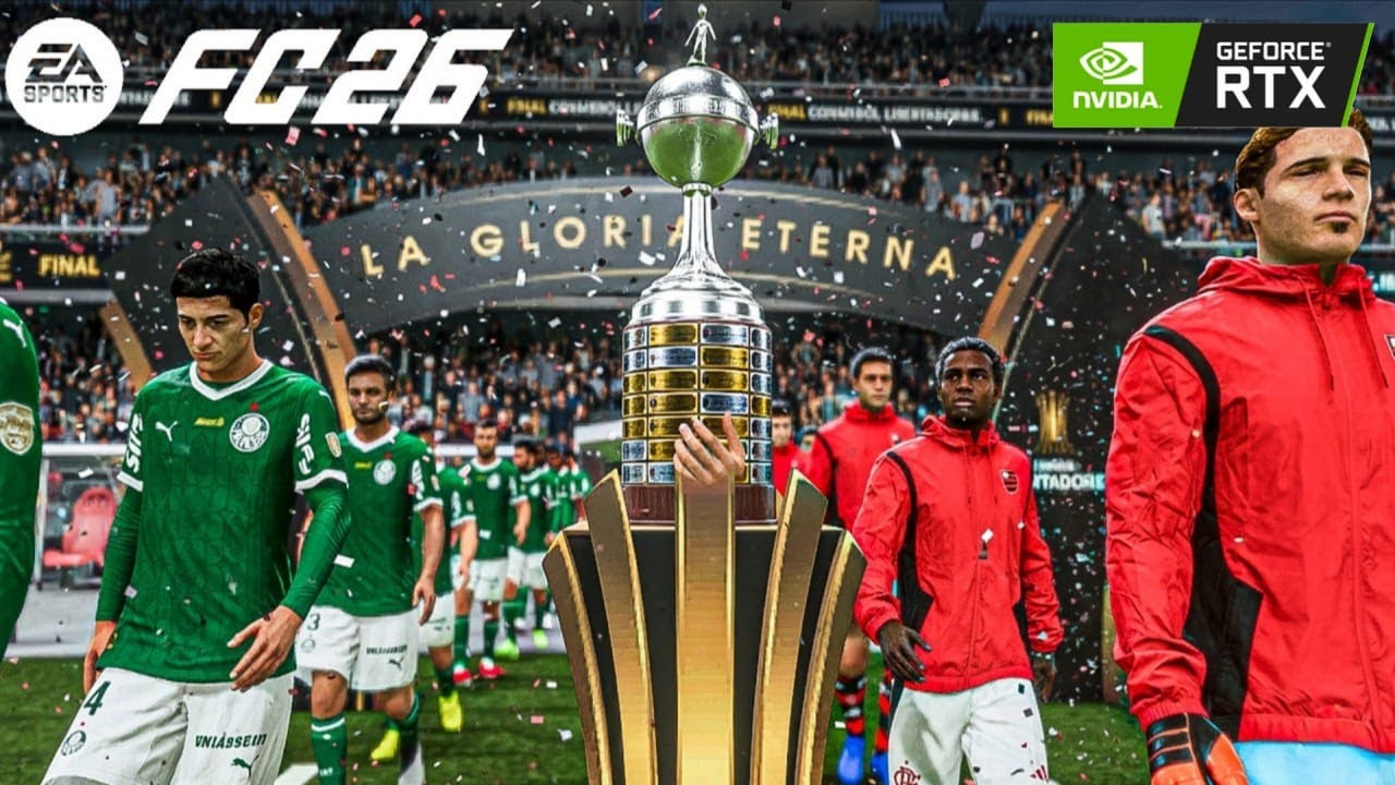 FC 26 - FLAMENGO X PALMEIRAS | CONMEBOL LIBERTADORES FINAL 2025 | PC ™ RTX 3060 12 GB