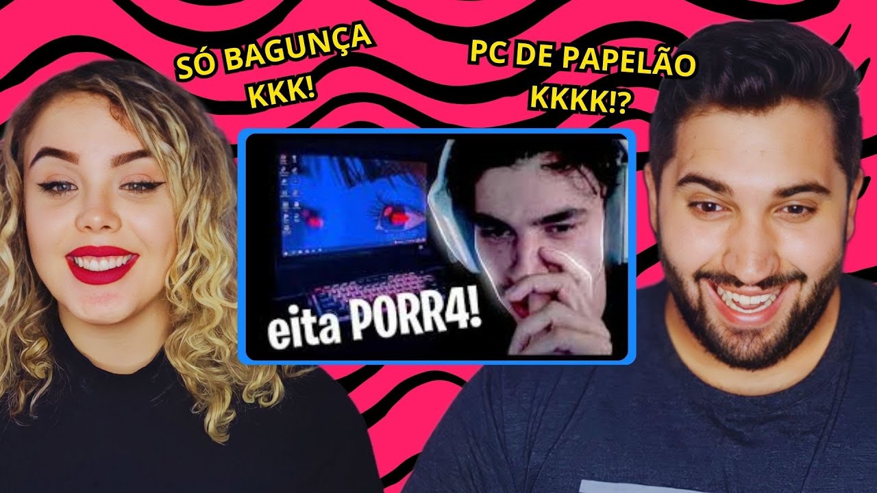 REAGINDO a BISTECONE vendo SETUP dos FÃS!! [ Bia e Léo ]