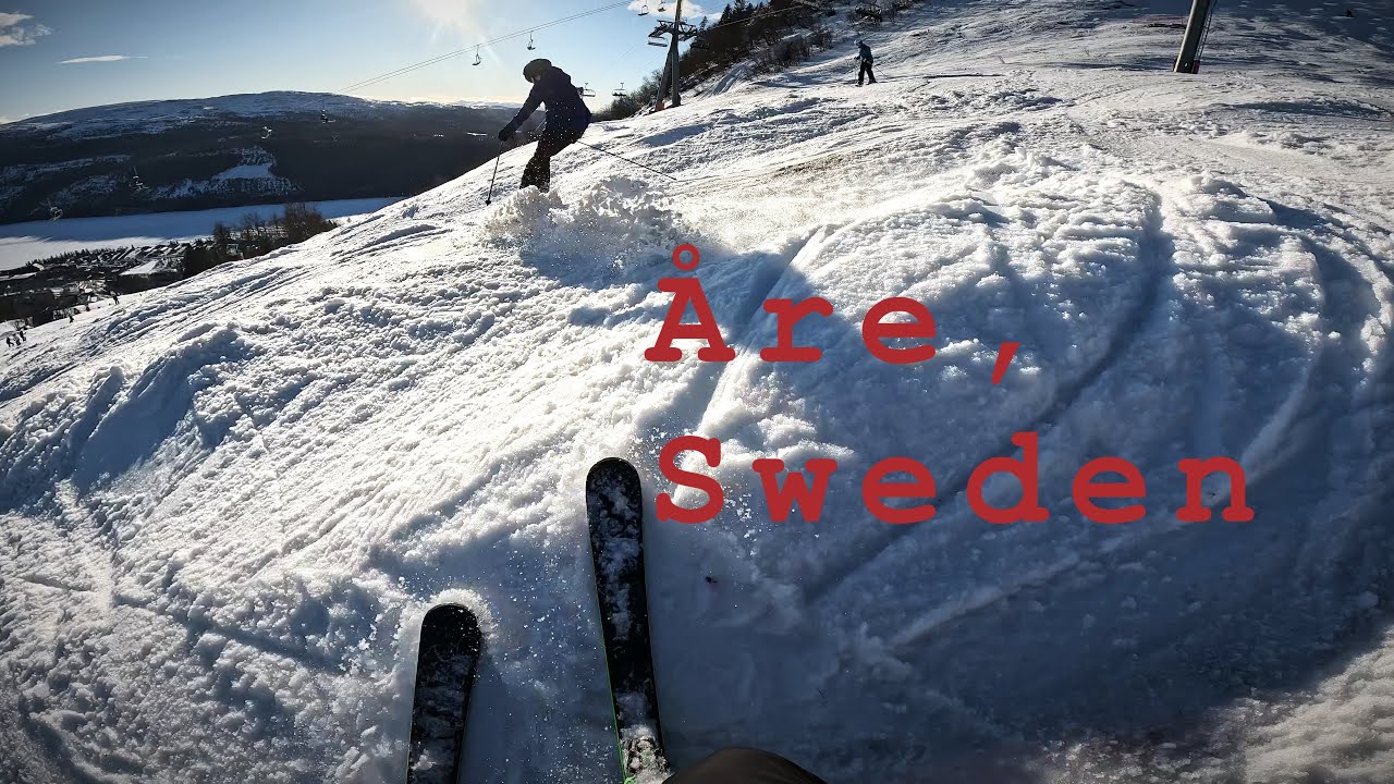Ещё больше катания на лыжах в Оре (&Aring;re), Швеция! #Оре #Швеция #pov #4k