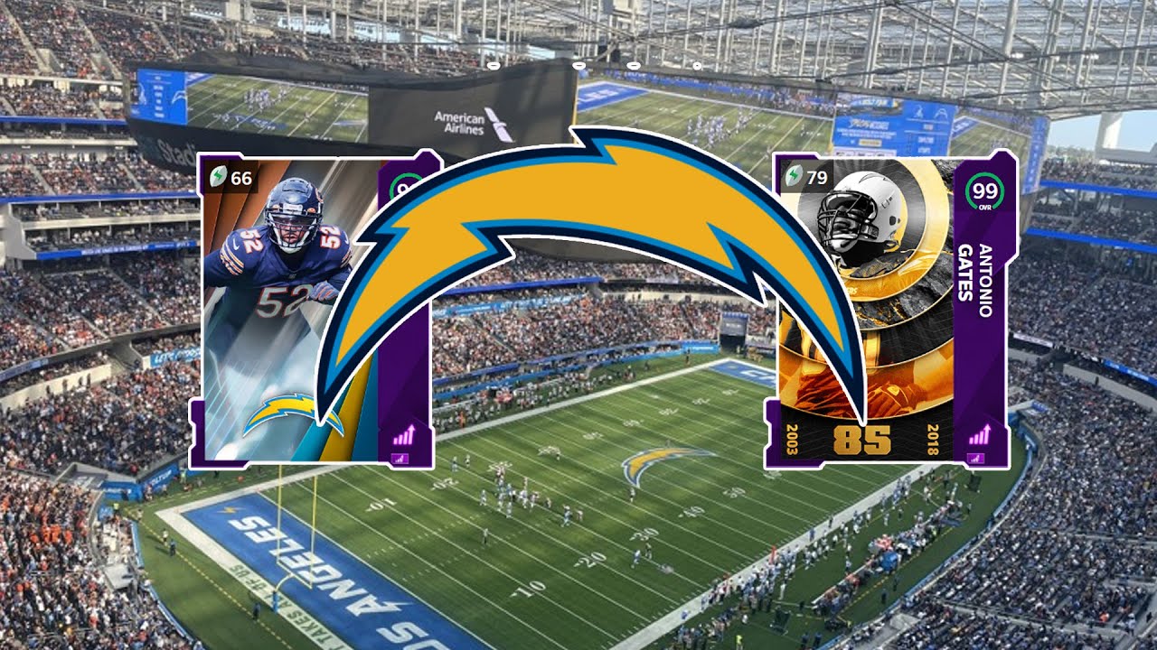 Best Chargers Theme Team Madden 22 Ultimate Team