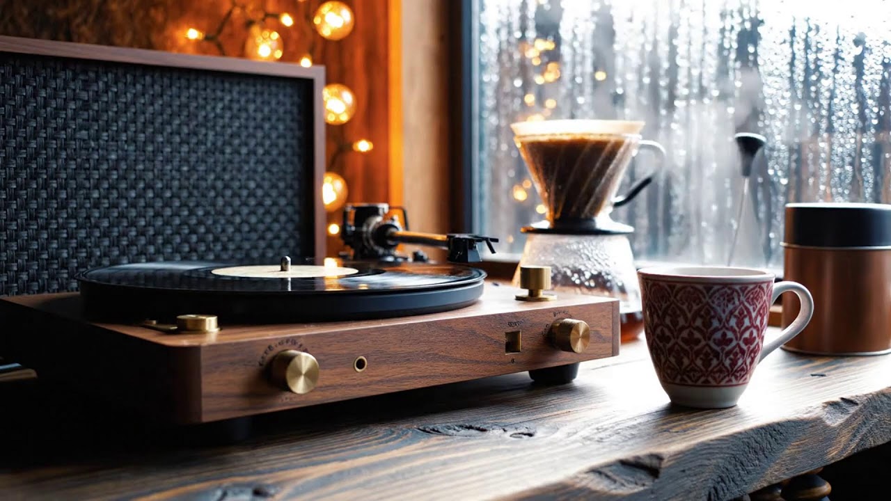 Cozy Winter Jazz Cafe ☕❄️ Smooth Jazz Ambience for Relax, Study & Coffee Time