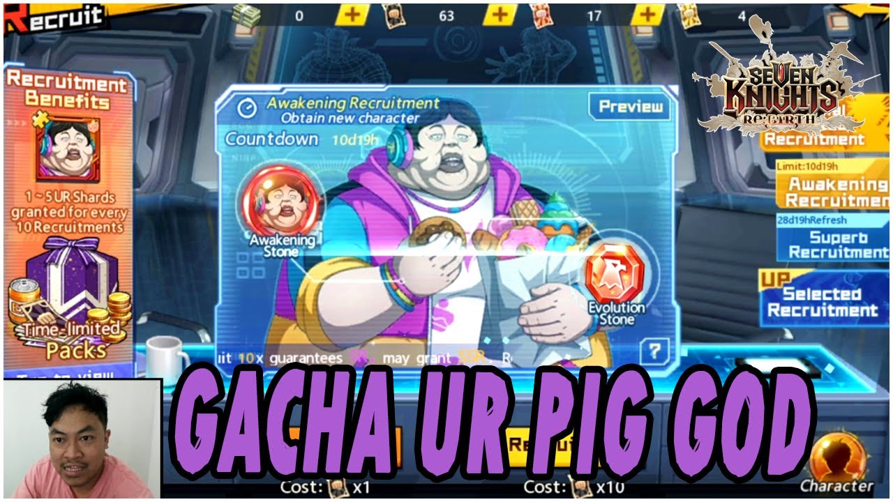 🔥🔥GACHA 1X PITTY UNTUK MENDAPATKAN UR PIG GOD!! - ONE PUNCH MAN The Strongest