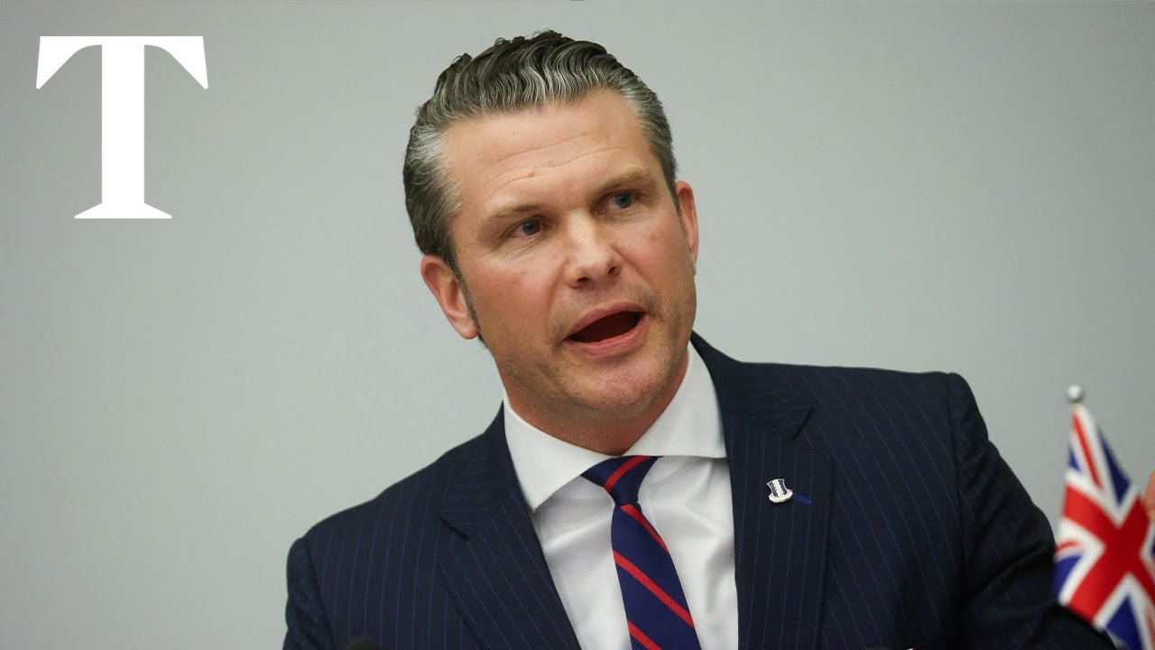 LIVE: Pete Hegseth speaks to NATO in Belgium