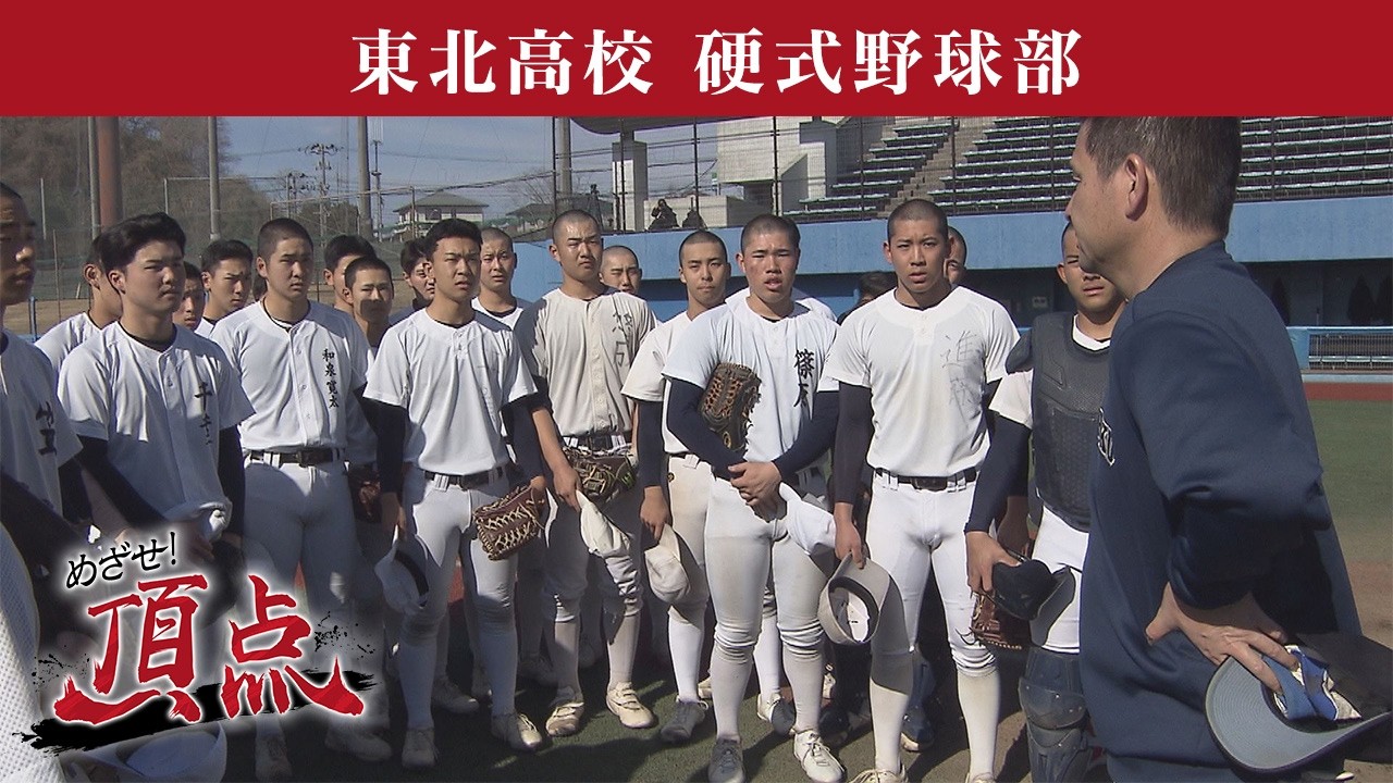 めざせ！頂点【2026年3月14日放送】東北高校 硬式野球部
