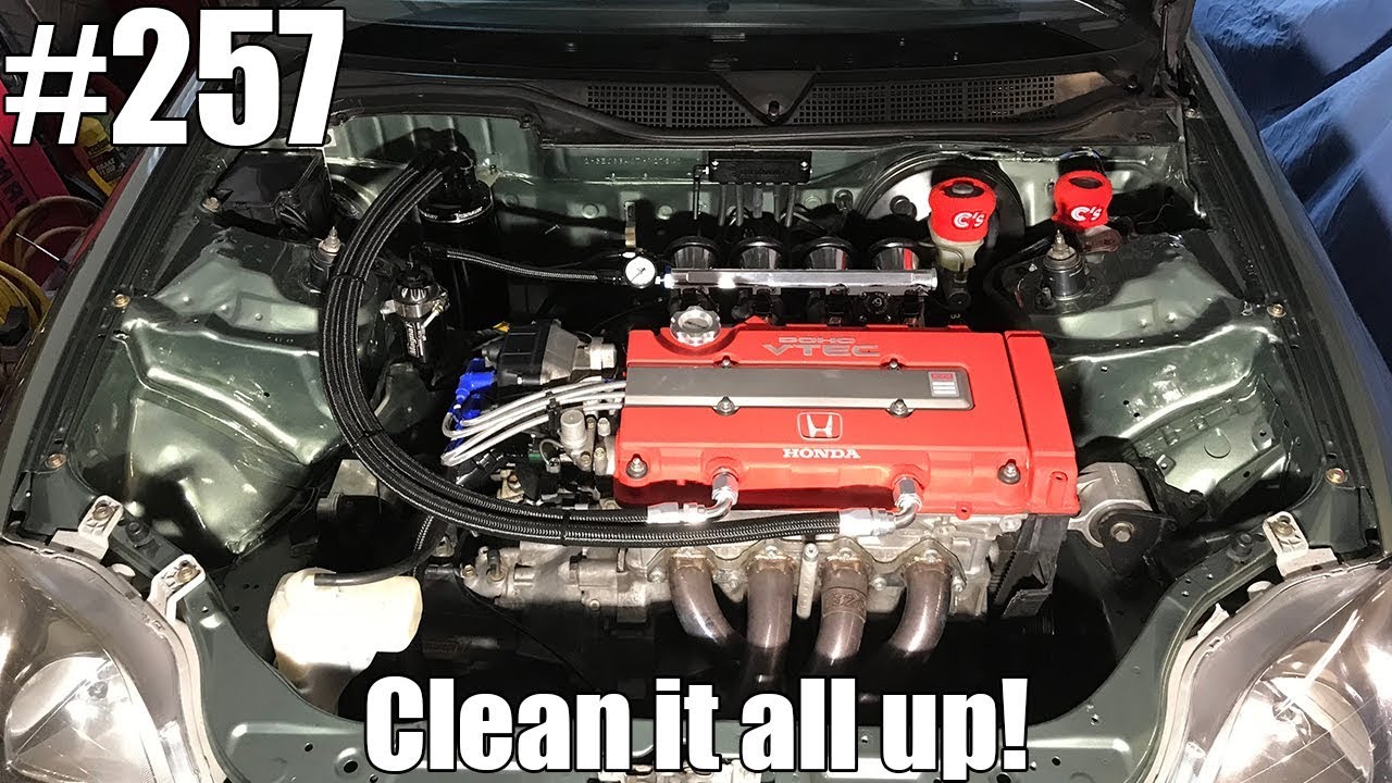 Vibrant catch can install, tidying up the engine bay!