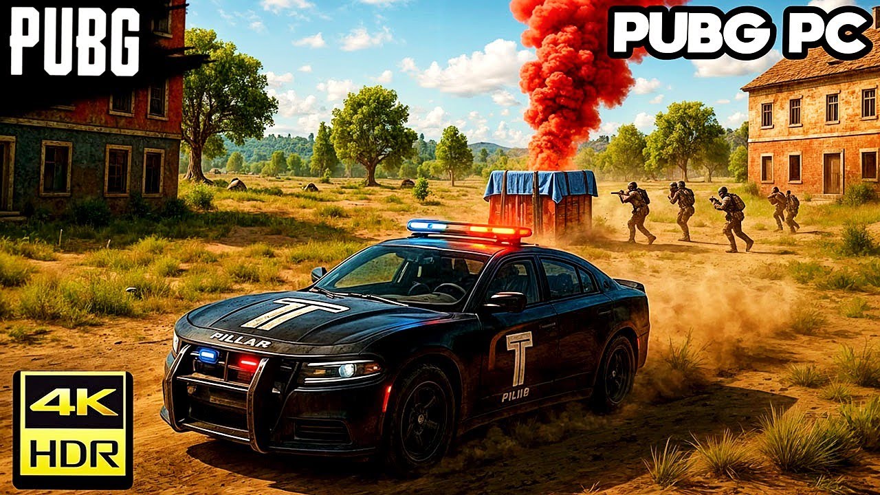 PUBG PC pero lo jugamos como si fuera GTA 6 🚓💥 (Nadie sobrevivi&oacute;)