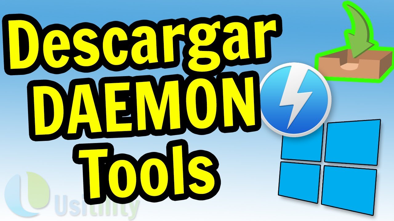 📥 DESCARGAR DAEMON Tools Lite versión Free para PC en ESPAÑOL ▶ Instalar en Windows Usitility1
