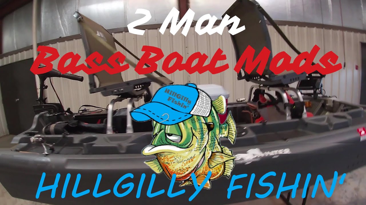 2 Man Bass Boat Modifications on the Bass Hunter EX