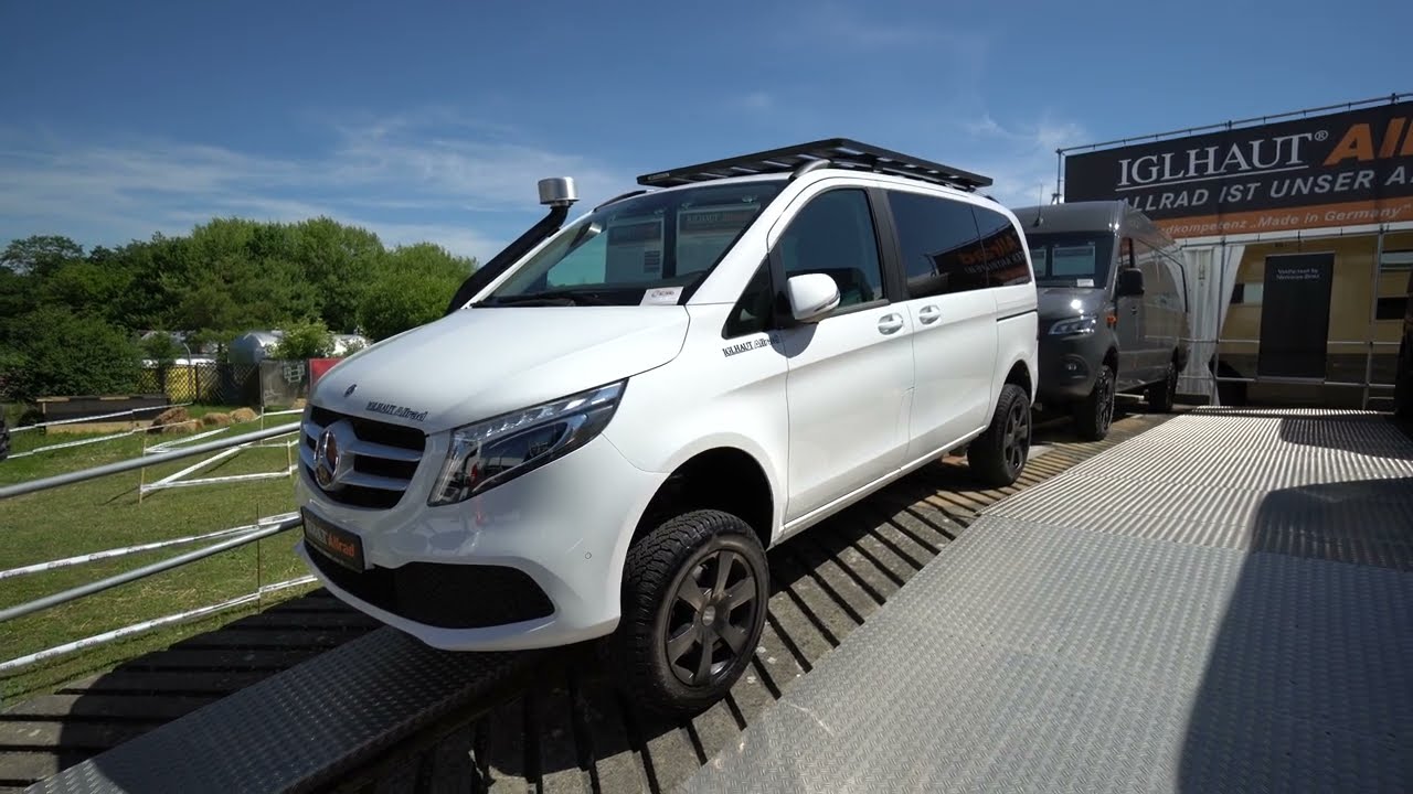 Extrem Geländegängigkeit beim Wohnmobil Abenteuer Allrad V Klasse Iglhaut Allrad