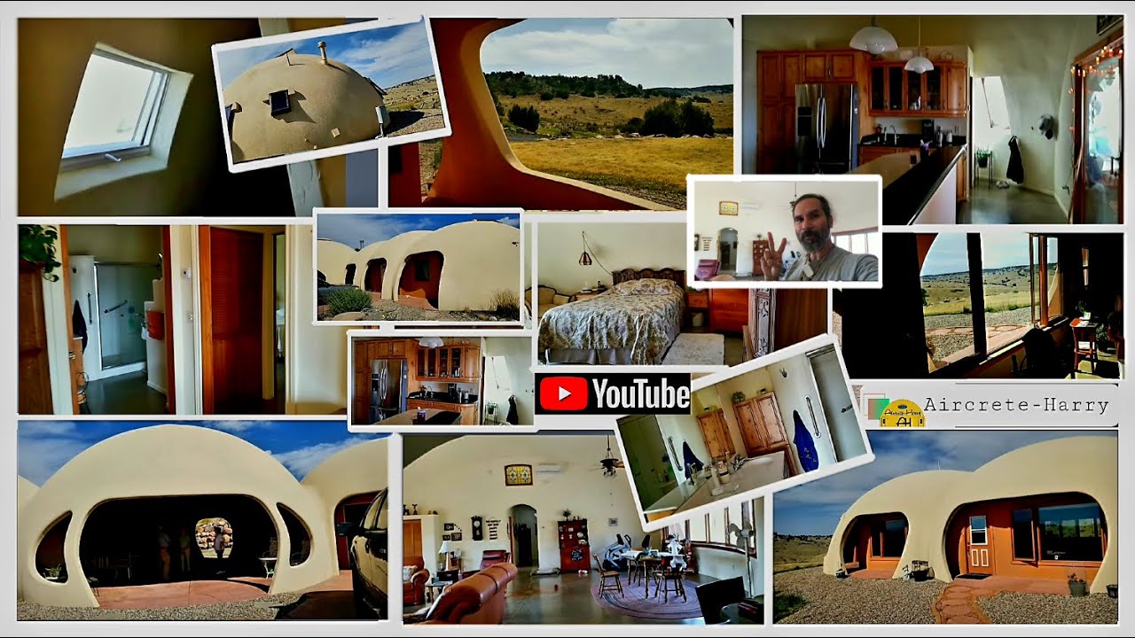 Beautiful Dome Home | Visit #aircreteharry #dome #domehome #foamgenerator #aircrete #visit #welcome