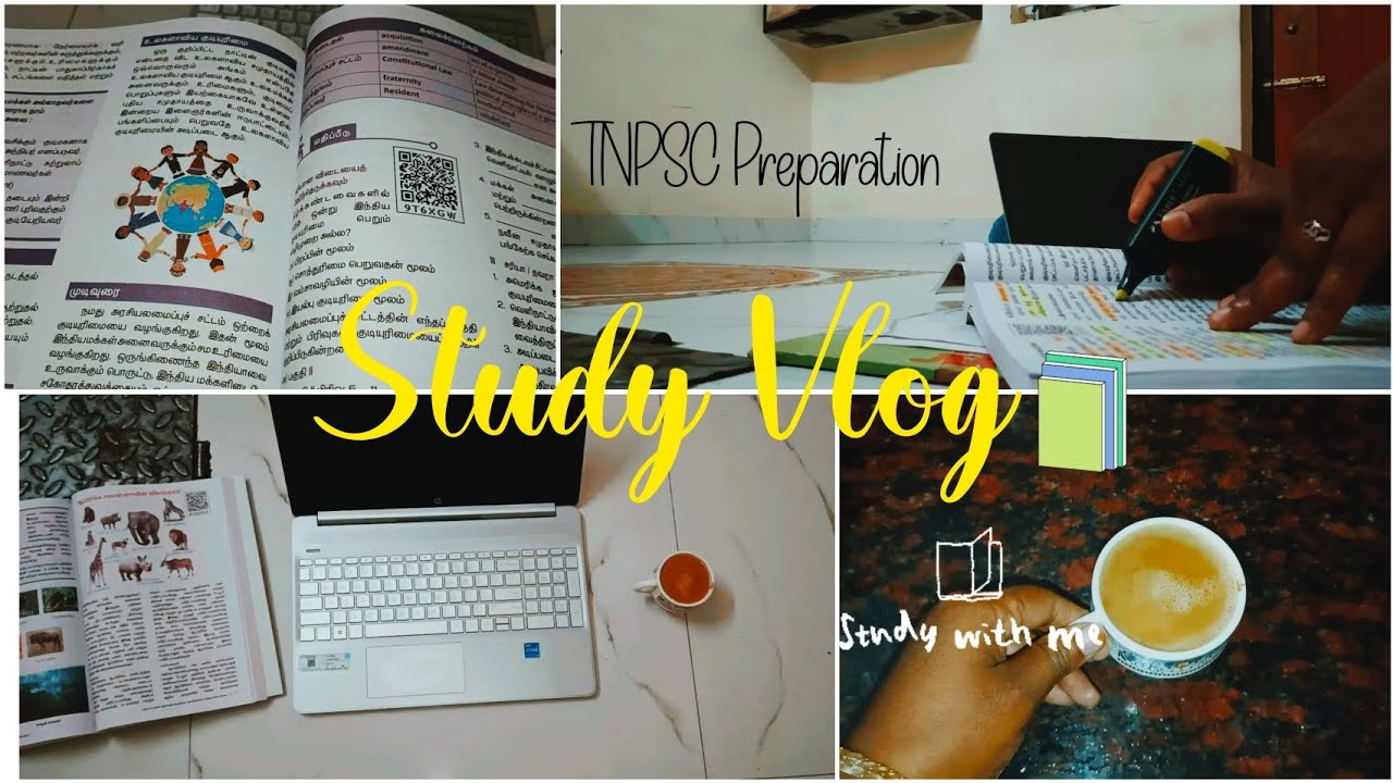 Vlog#15 TNPSC Study Vlog 📚🌷✨ #group4 #motivation #tnpscstudy #study #dayinmylife #aspirants 