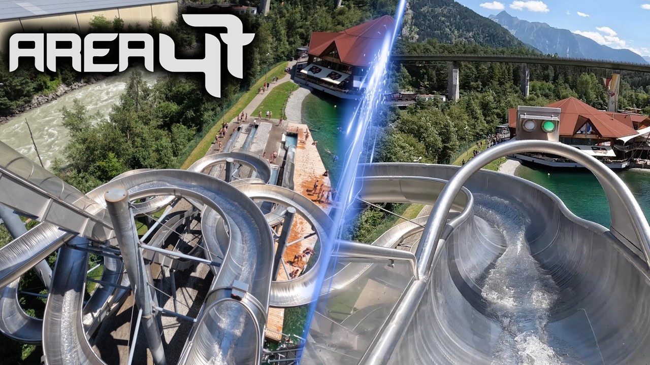 All Water Slides at AREA 47 🇦🇹