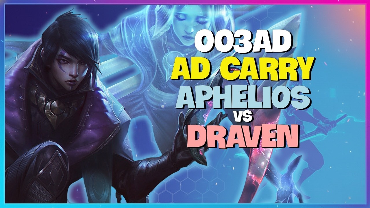 Rank 1 Aphelios : This Dude is CRUSHING Challenger Draven with INSANE Mechanics - Engsub