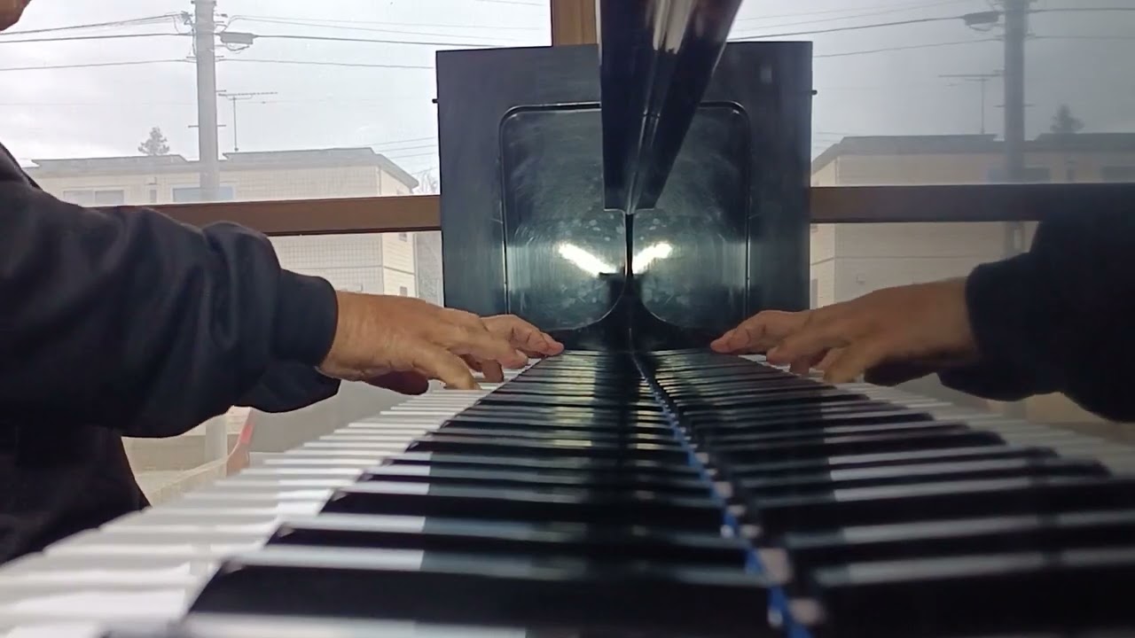 ショパンエチュード１０−１に果敢にチャレンジする脳梗塞３回やった老人