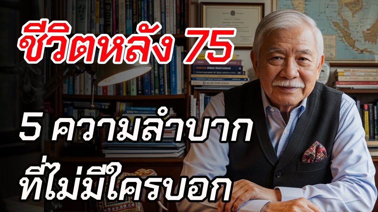 ชีวิตหลังอายุ 75: 5 ความลำบากที่มองไม่เห็น ซึ่งไม่มีใครเตือนคุณมาก่อน