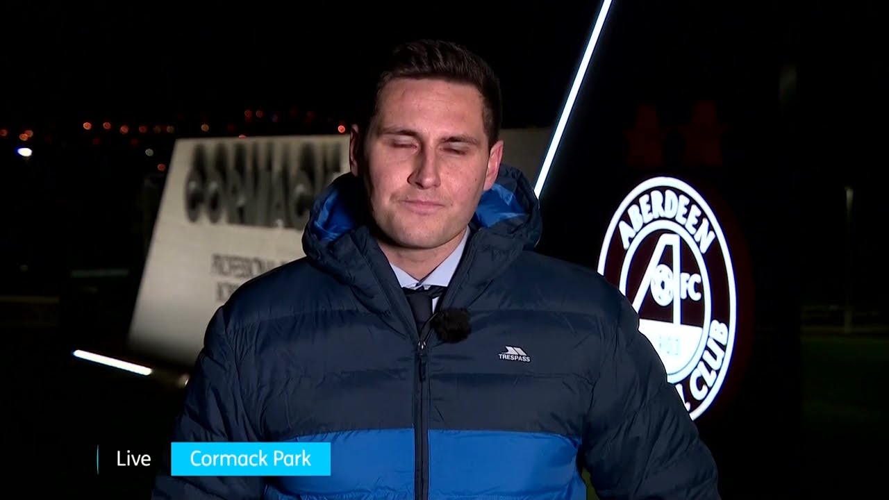 Monday night following the sacking of Aberdeen manager Jim Goodwin