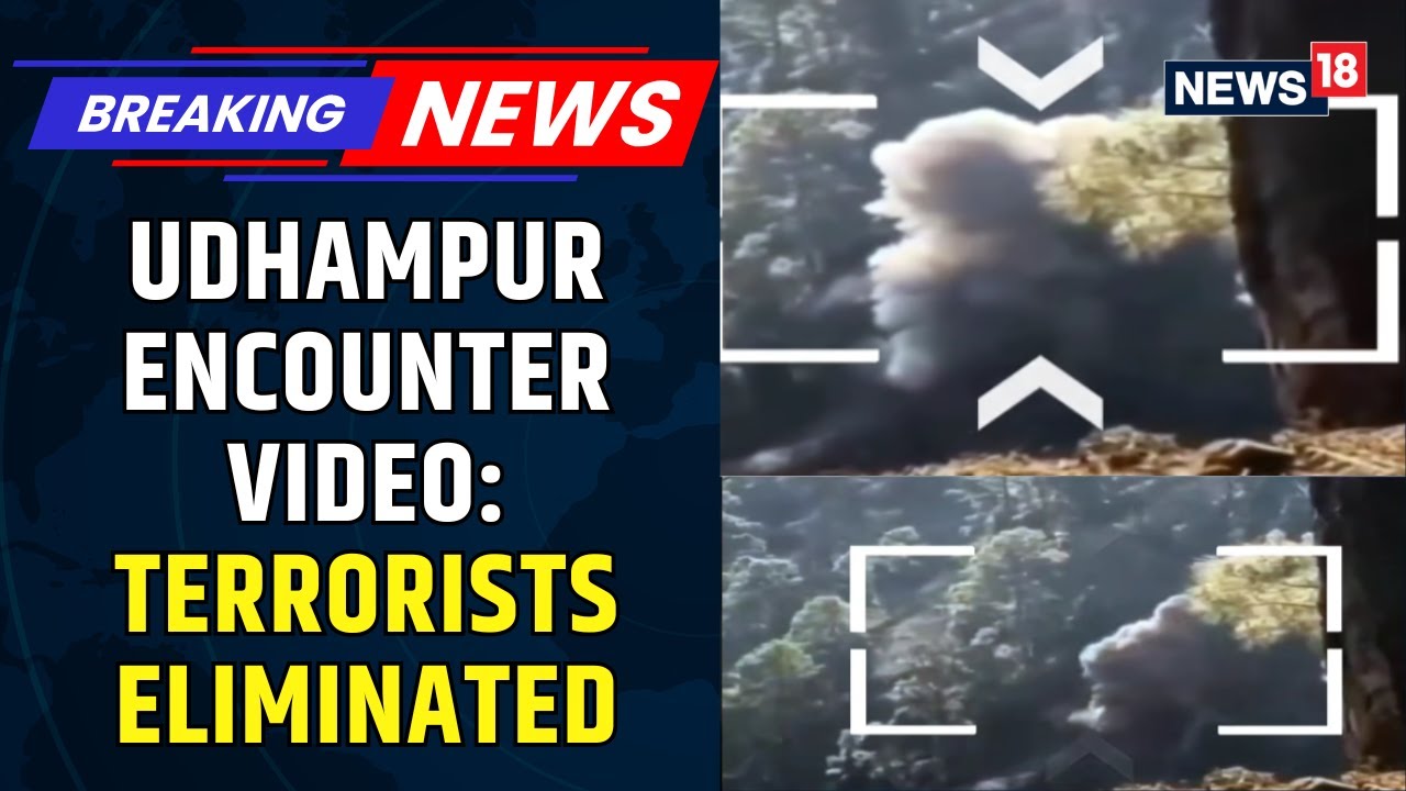 ON CAM | Two Terrorists Killed While Attempting To Break Out From A Natural Cave | Army | News18