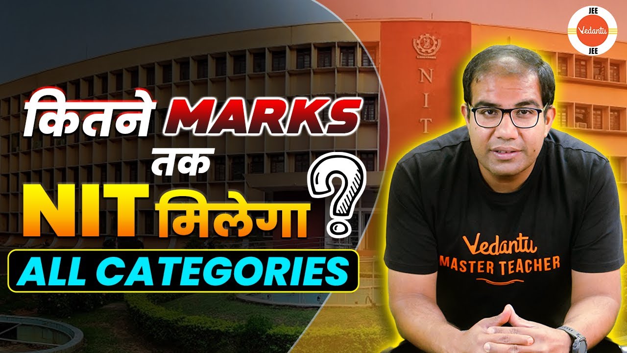 JEE Main 2024 | NIT Cutoffs🎯 | Minimum Marks to Get Top NITs | ALL Categories | Vinay Shur Sir