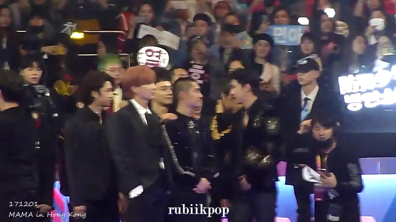 171201 MAMA - Ending: EXO, Super Junior, Taemin, Wanna One, NCT127, Got7