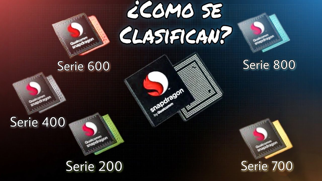 ¿Como se clasifican los procesadores Qualcomm Snapdragon? (Alta, Media, Baja)